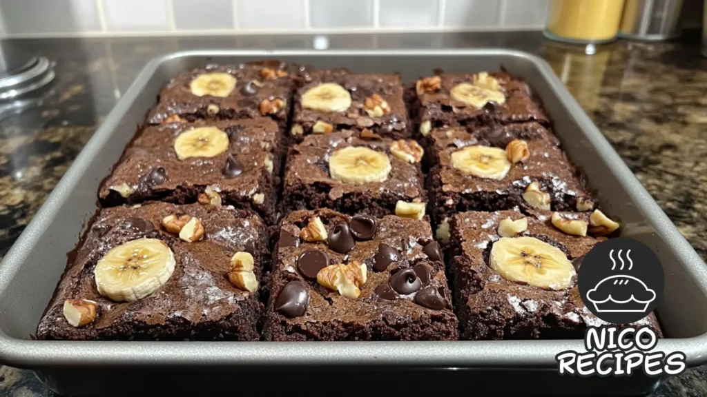 Banana Brownies Recipe