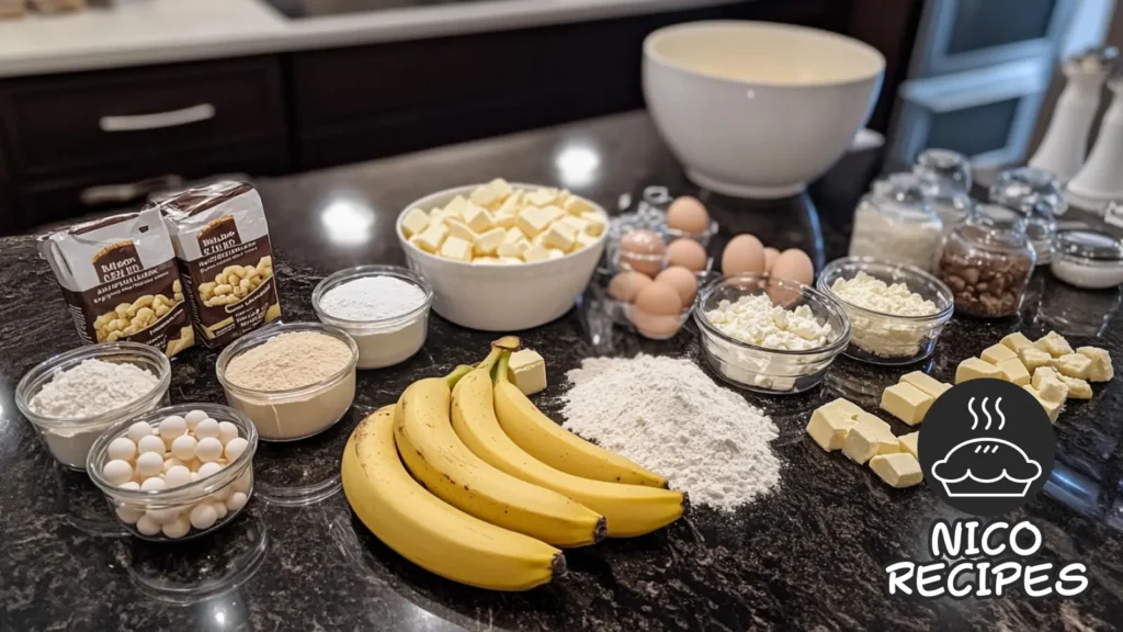 Banana Pudding Cookies Ingredients