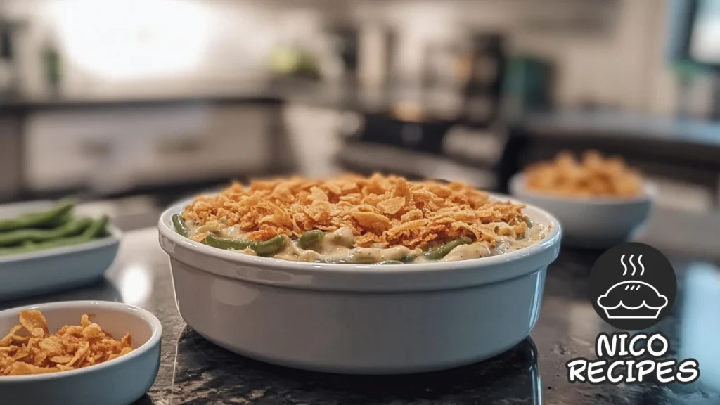 Campbell soup green bean casserole recipe