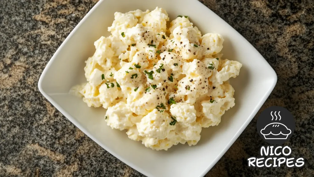 Cottage cheese eggs