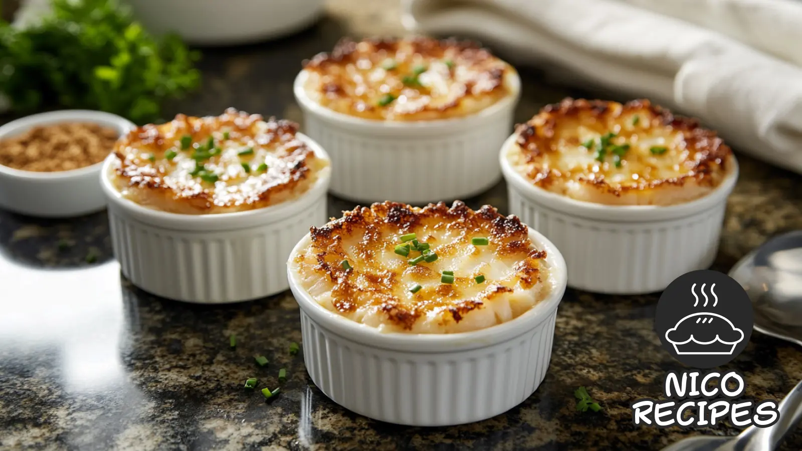 Crab Brulee Recipe