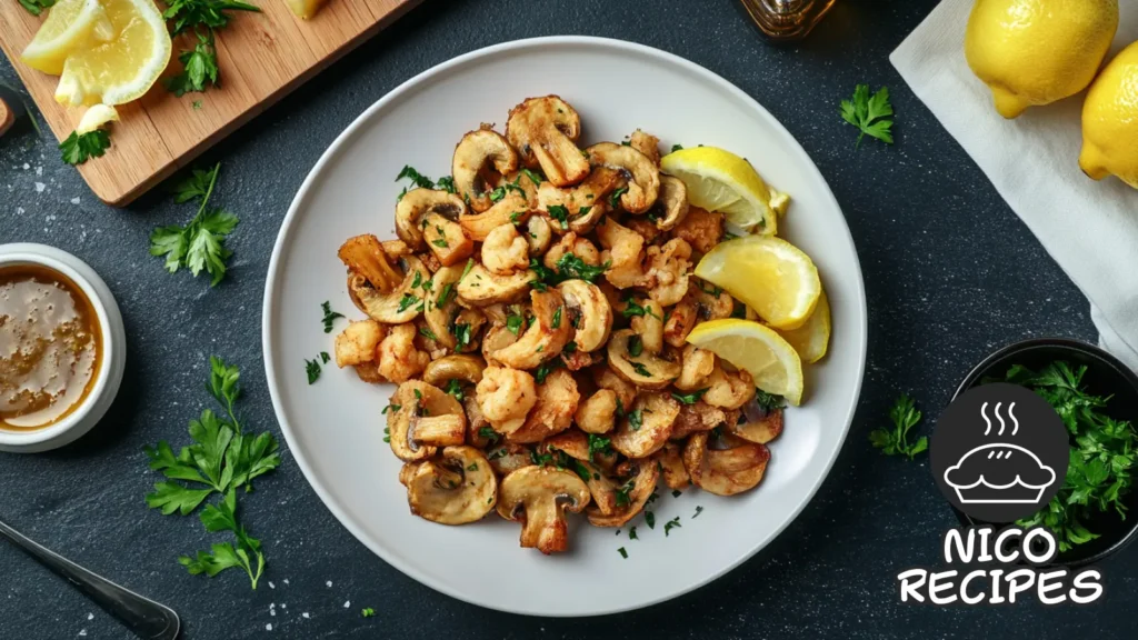 Seafood Mushroom Recipe