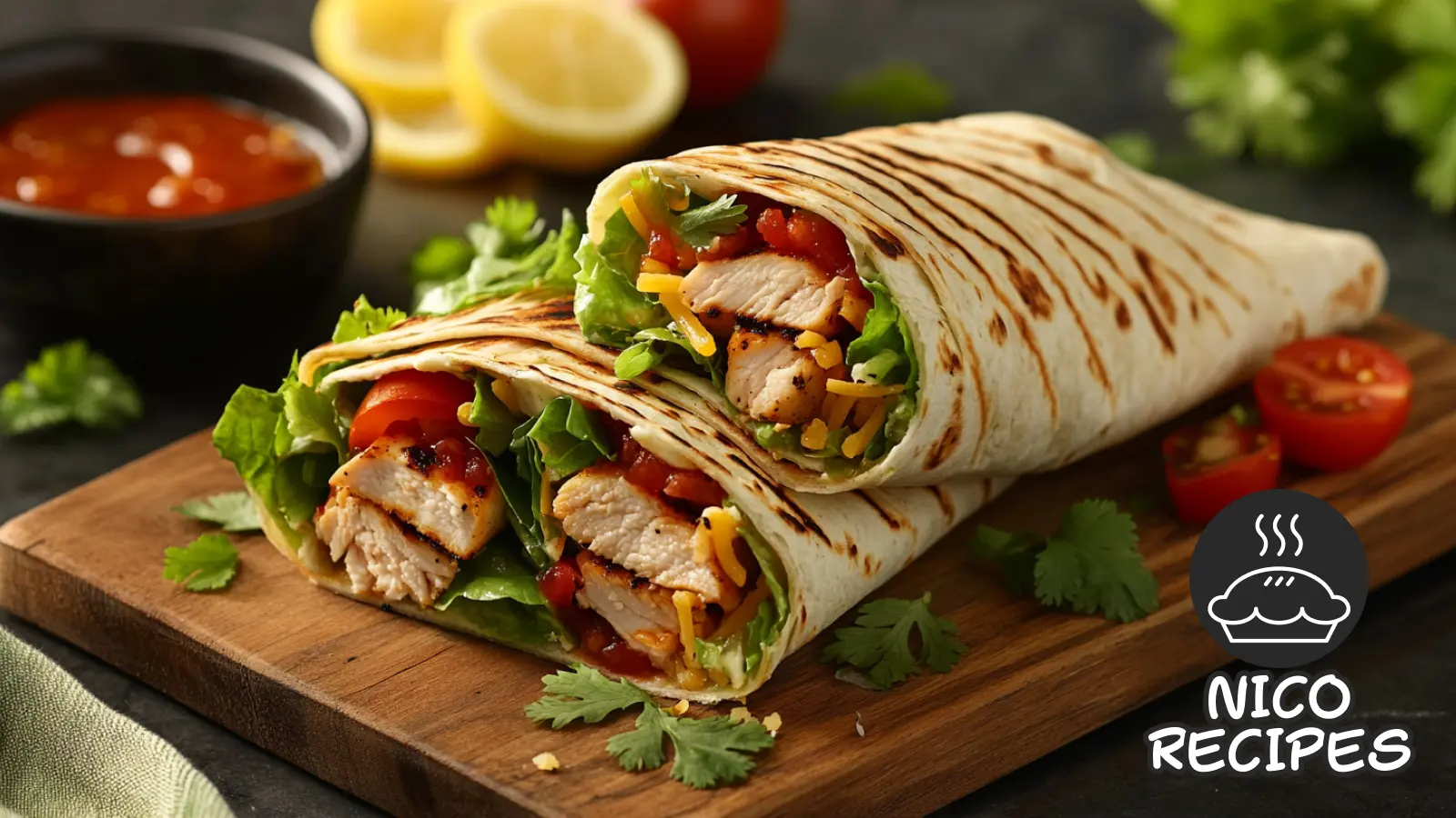 Grilled Chicken Wrap Recipe