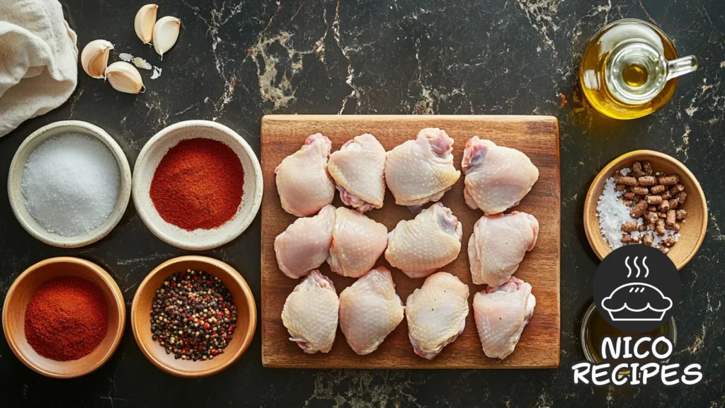 Smoked Chicken Thighs Ingredients