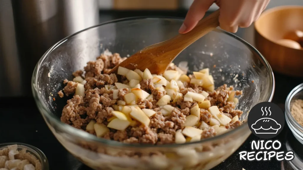 chicken apple sausage cooking