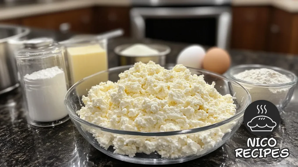 cottage cheese cookie dough Ingredients