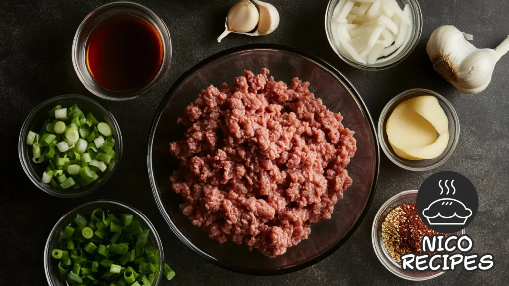 ground beef bulgogi ingredients