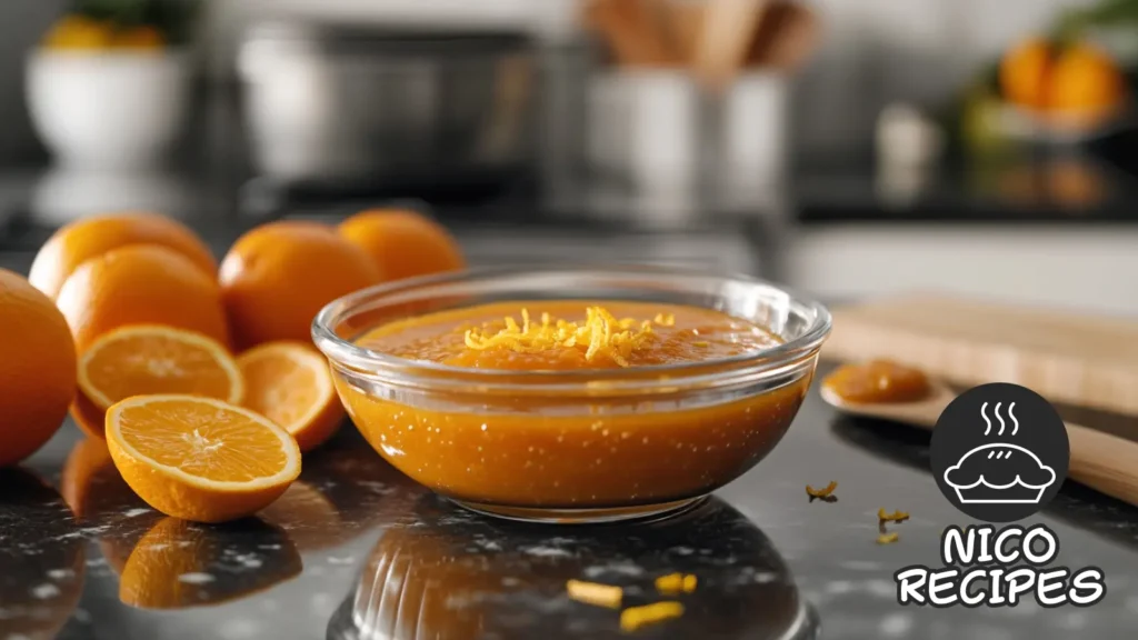 orange sauce