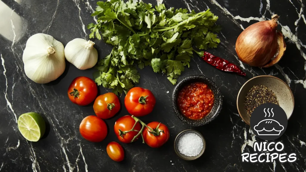 salsa roja recipe ingredients