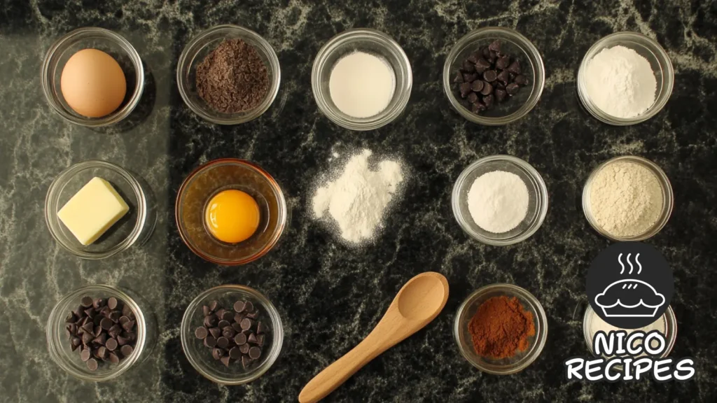 small batch chocolate chip cookies ingredients