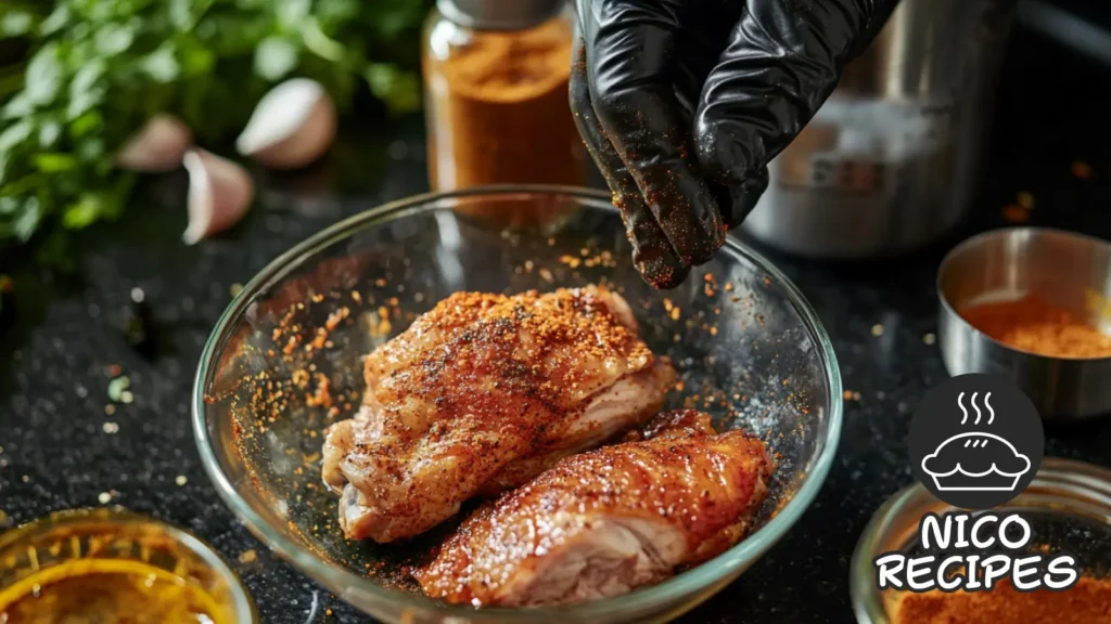 smoking chicken breast cooking