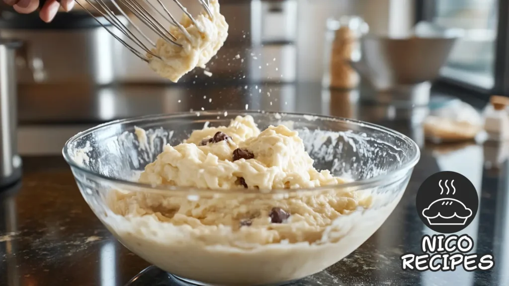 waffle cookies cooking