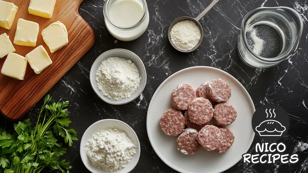 Sausage Biscuit Ingredients