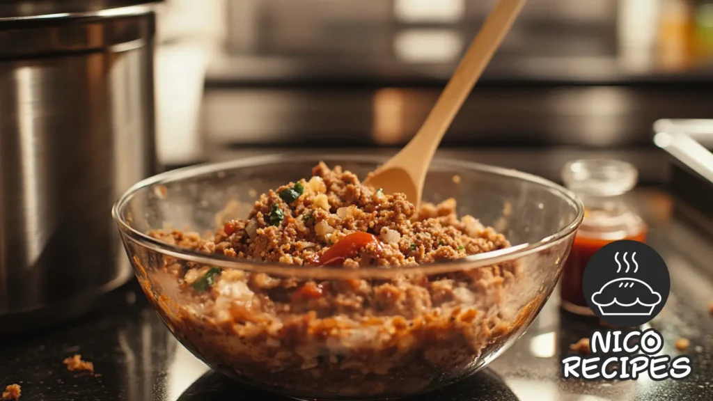 Stove Top Stuffing Meatloaf Cooking