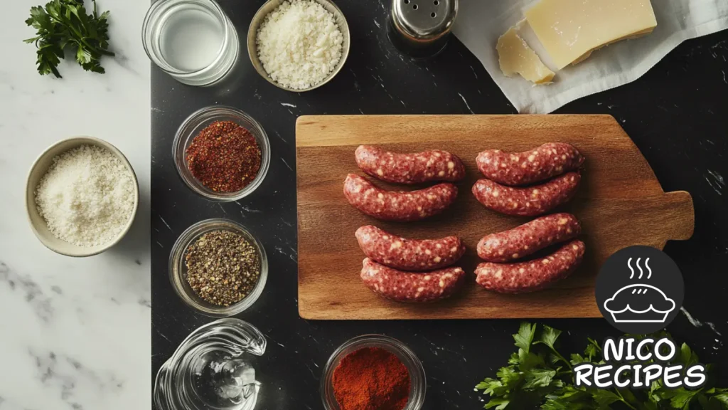 beef sausage ingredients