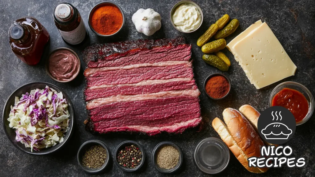 brisket sandwich ingredients