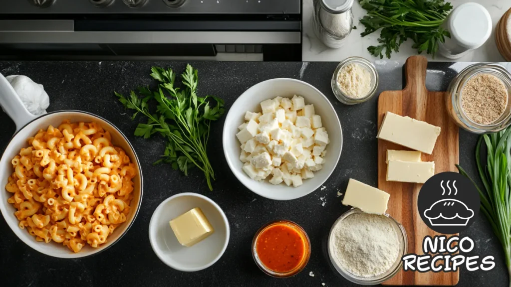 buffalo mac and cheese ingredients