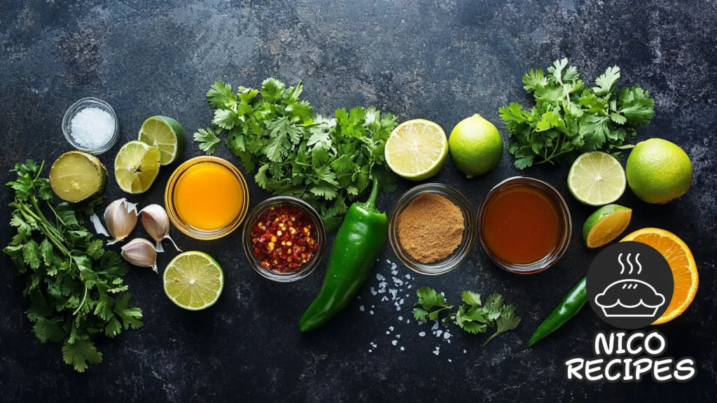 chicken fajita marinade ingredients