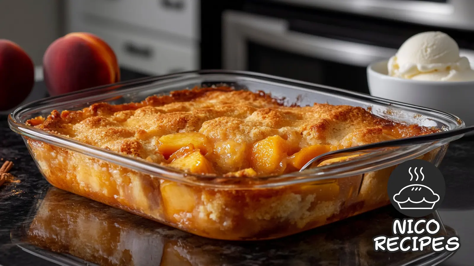 peach cobbler recipe with cake mix