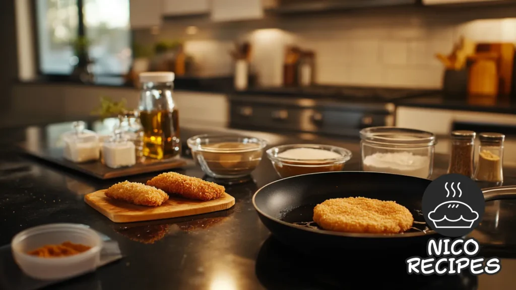 popeyes fish sandwich cooking