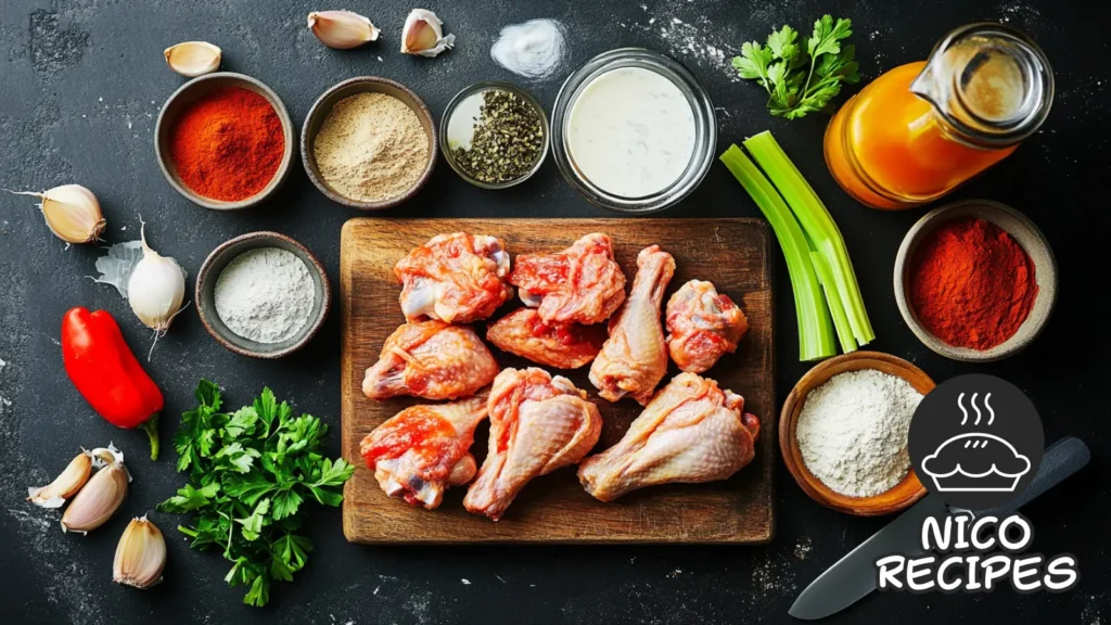 smothered turkey wings ingredients