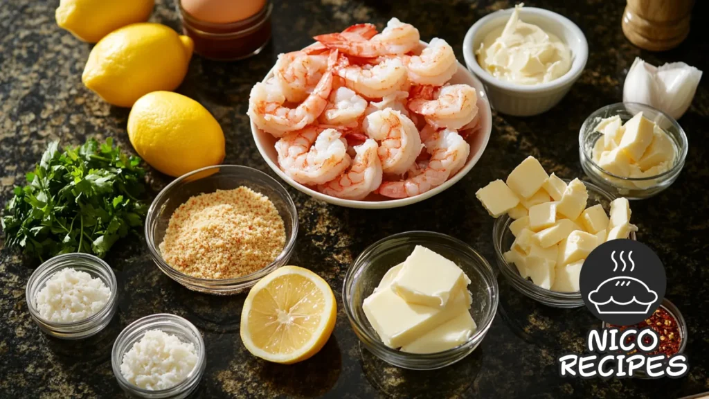 stuffed shrimp ingredients