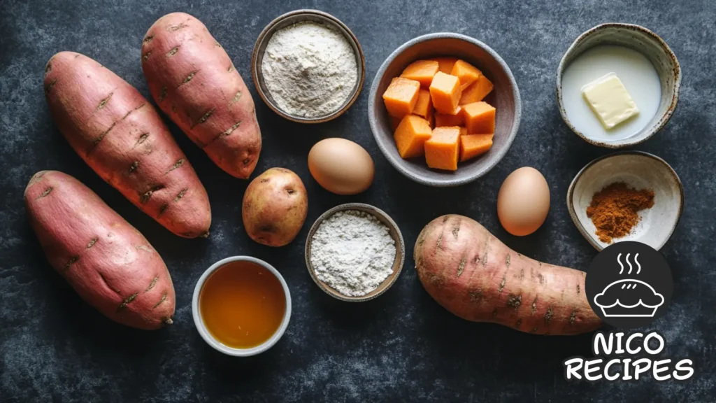 sweet potato cornbread ingredients