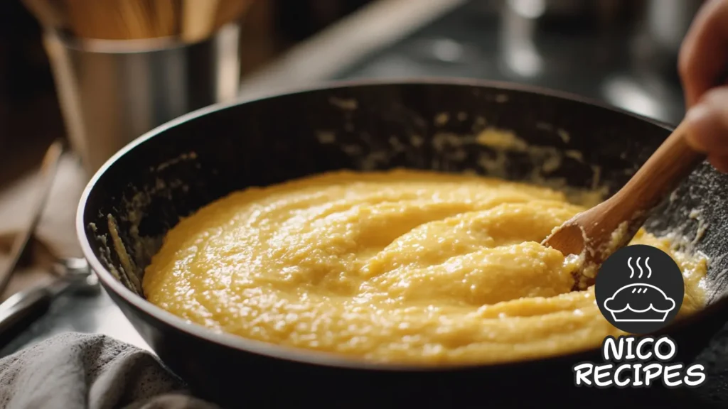 Masa Cornbread Cooking